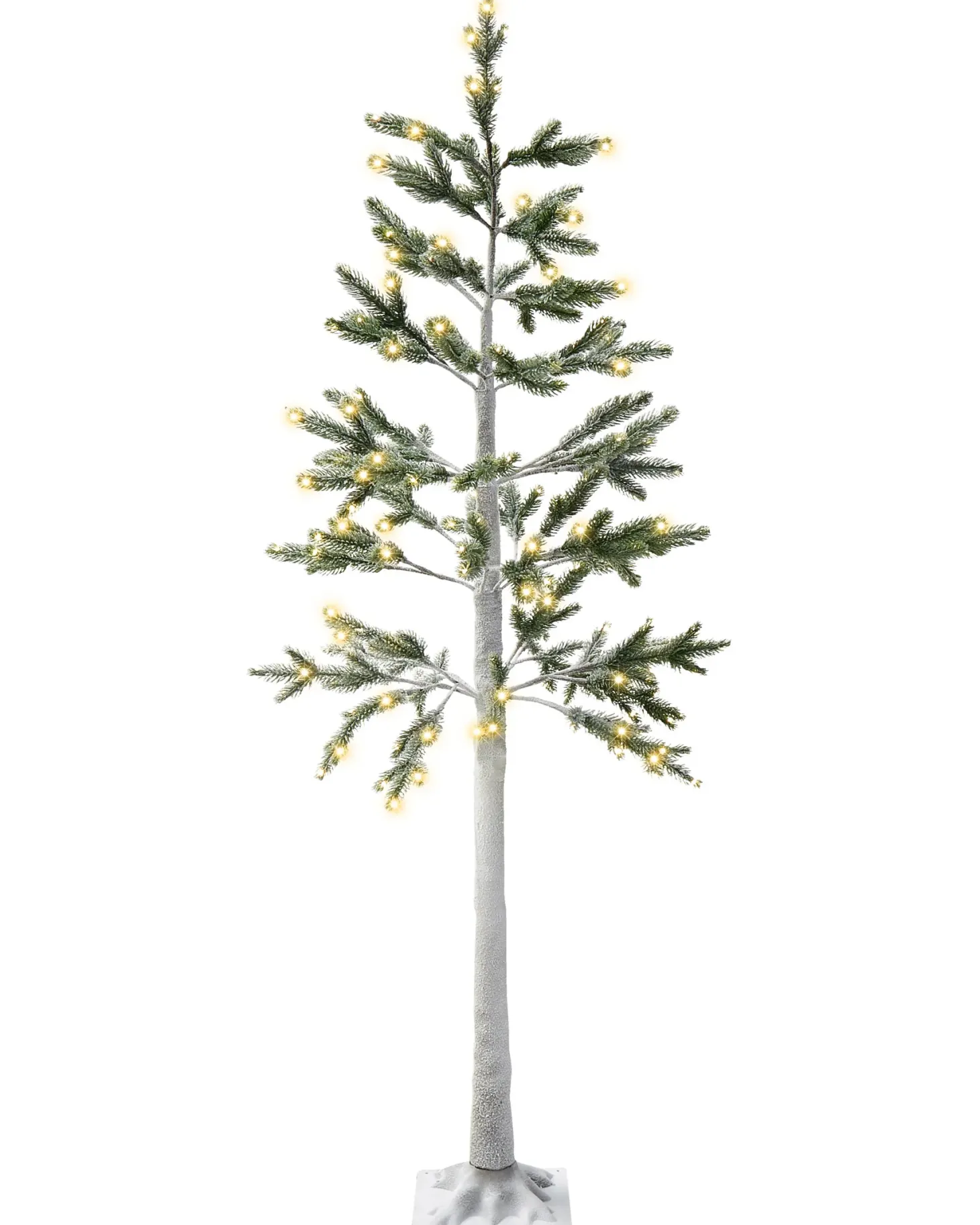 Dekoracja ogrodowa LED ALBIONI Drzewko 180 cm Biały