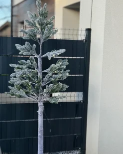Dekoracja ogrodowa LED ALBIONI Drzewko 180 cm Biały