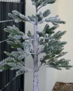 Dekoracja ogrodowa LED ALBIONI Drzewko 180 cm Biały
