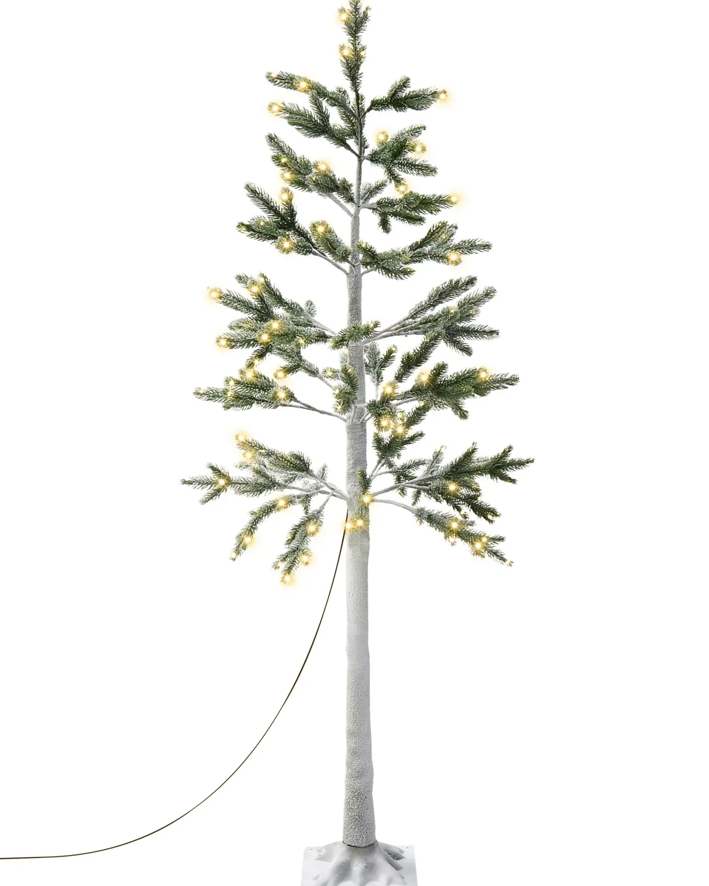 Dekoracja ogrodowa LED ALBIONI Drzewko 180 cm Biały
