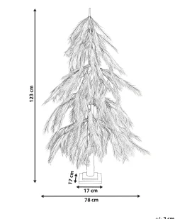 Dekoracja ogrodowa LED BIFROST Choinka 123 cm Beżowy
