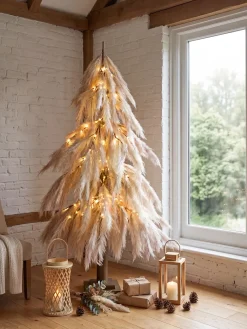 Dekoracja ogrodowa LED BIFROST Choinka 123 cm Beżowy