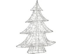 Dekoracja ogrodowa LED BLONDUOS Choinka 60 cm Srebrny