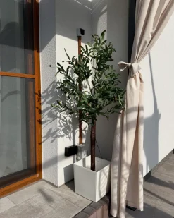 Dekoracja ogrodowa LED CELIONI Drzewko 120 cm Zielony