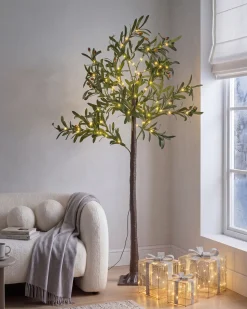 Dekoracja ogrodowa LED CELIONI Drzewko 180 cm Zielony