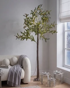Dekoracja ogrodowa LED CELIONI Drzewko 180 cm Zielony
