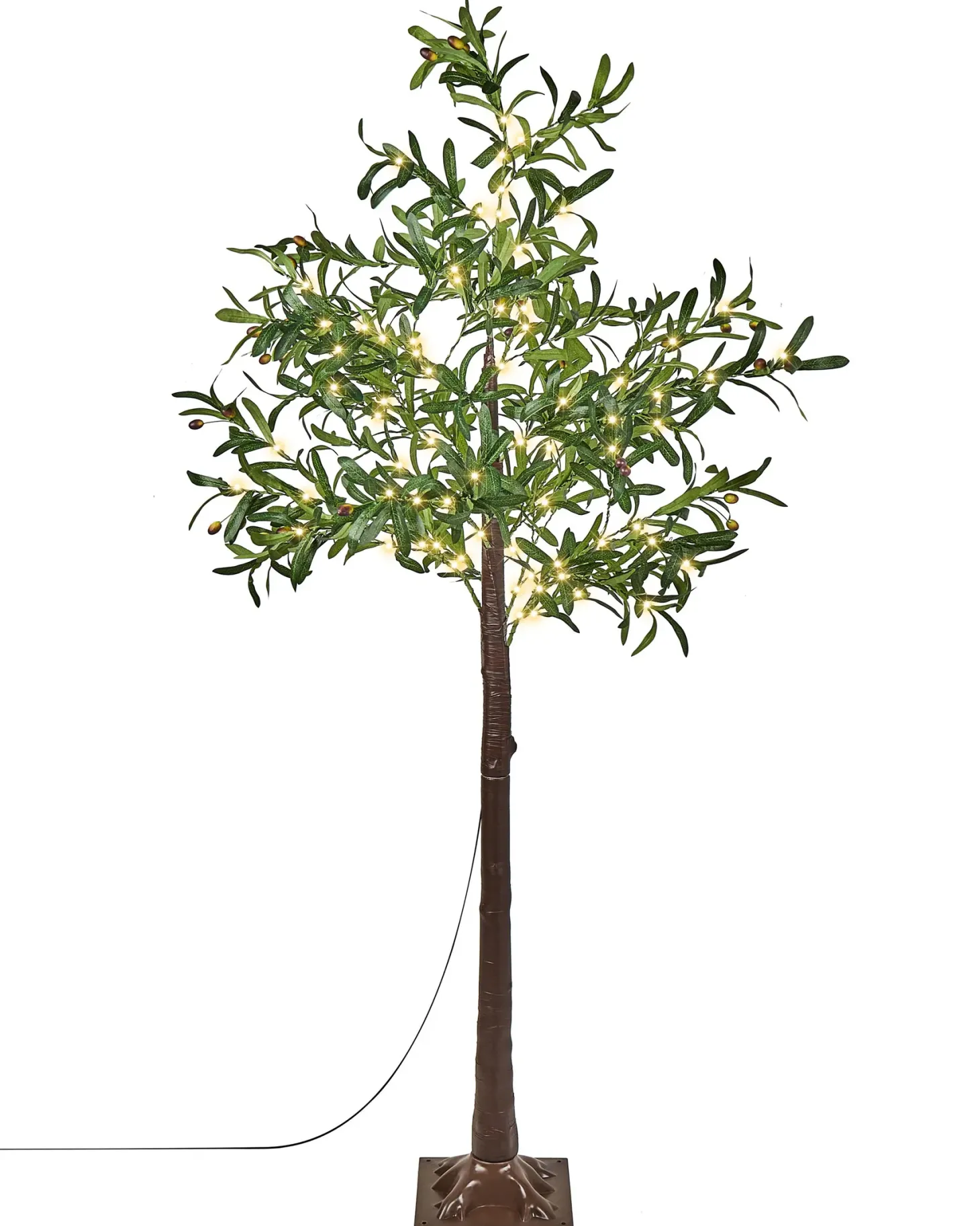 Dekoracja ogrodowa LED CELIONI Drzewko 180 cm Zielony