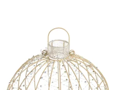 Dekoracja ogrodowa LED GAROUR Bombka 65/50/40 cm Złoty