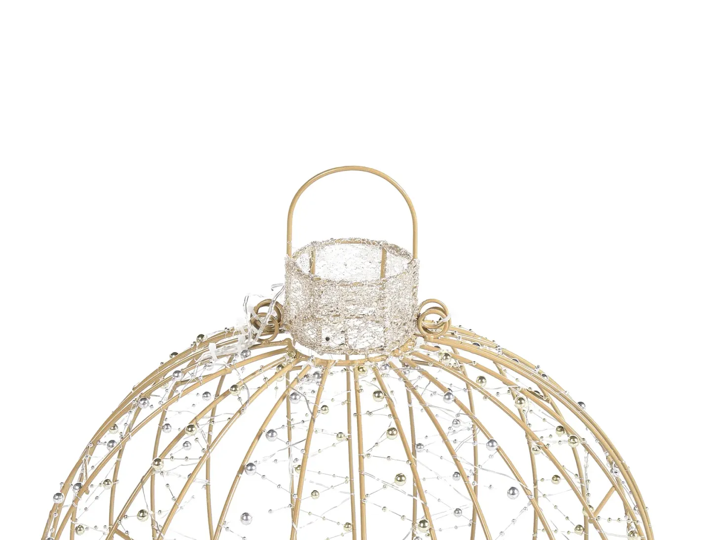 Dekoracja ogrodowa LED GAROUR Bombka 65/50/40 cm Złoty
