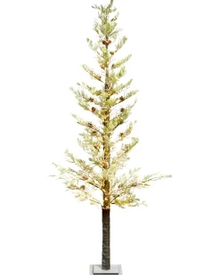 Dekoracja ogrodowa LED GRENIVIK Choinka 245 cm Biały