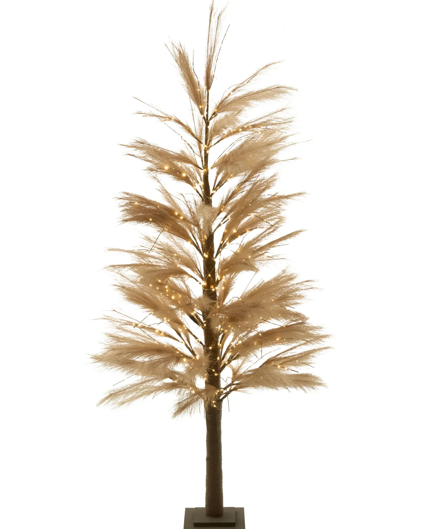 Dekoracja ogrodowa LED HAUGANES Choinka 190 cm Beżowy