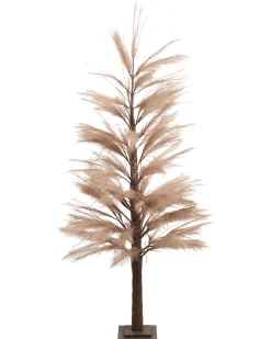 Dekoracja ogrodowa LED HAUGANES Choinka 190 cm Beżowy