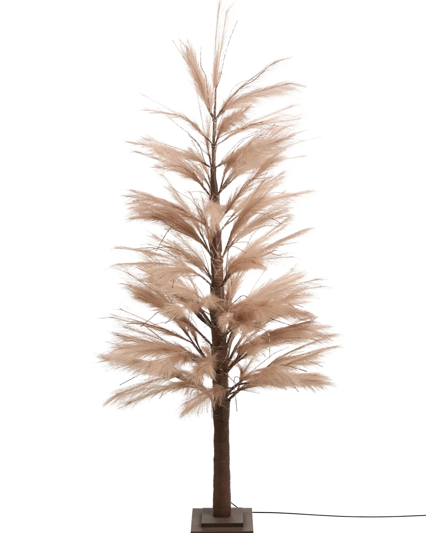 Dekoracja ogrodowa LED HAUGANES Choinka 190 cm Beżowy