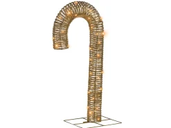 Dekoracja ogrodowa LED HOLMAVIK Laska cukrowa 74 cm Złoty