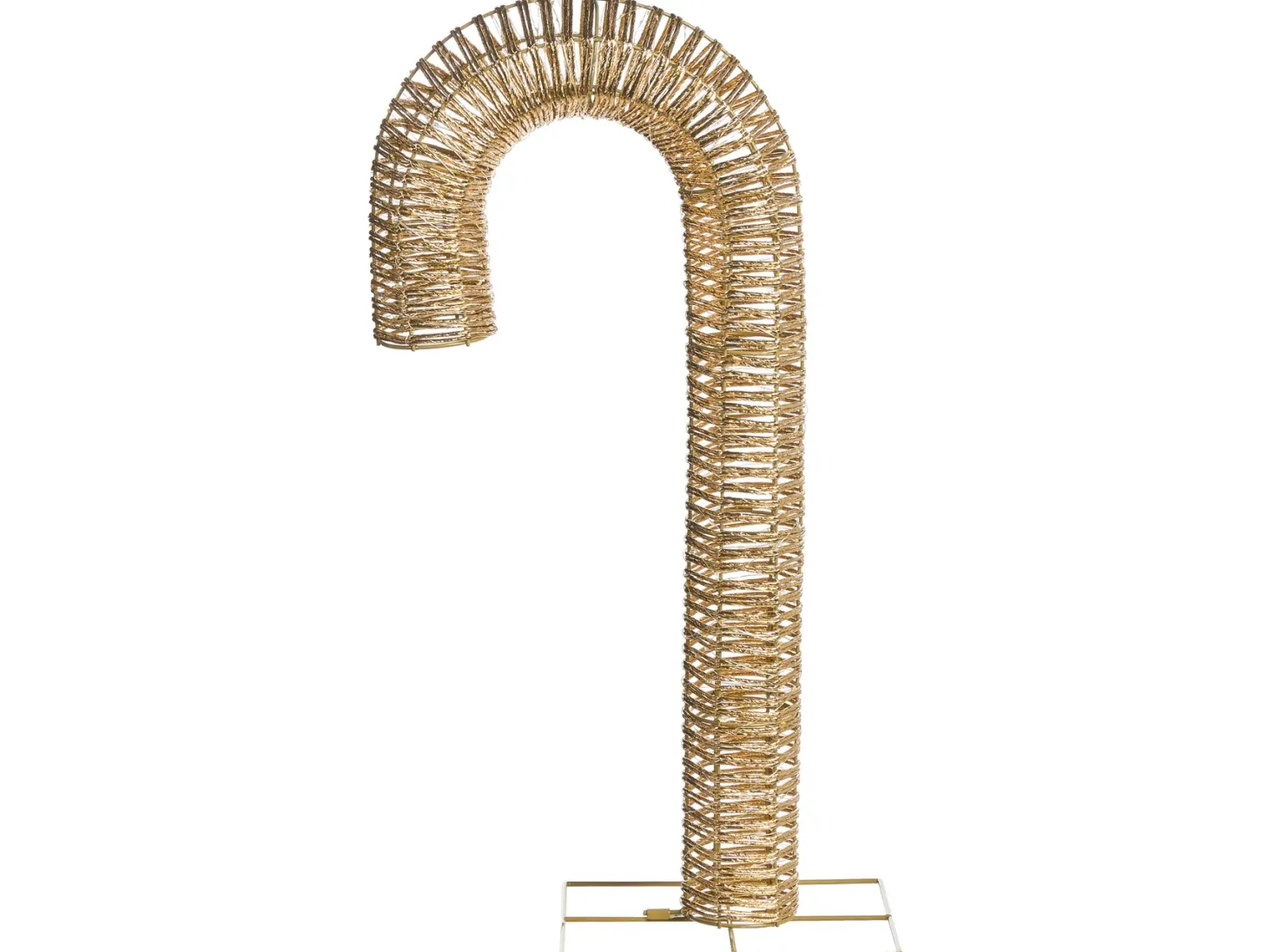 Dekoracja ogrodowa LED HOLMAVIK Laska cukrowa 74 cm Złoty