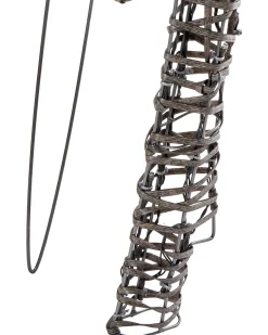 Dekoracja ogrodowa LED HUSAVIK Renifer 140 cm Srebrny