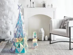Dekoracja ogrodowa LED ICELAND Choinka 120 cm Kolorowy