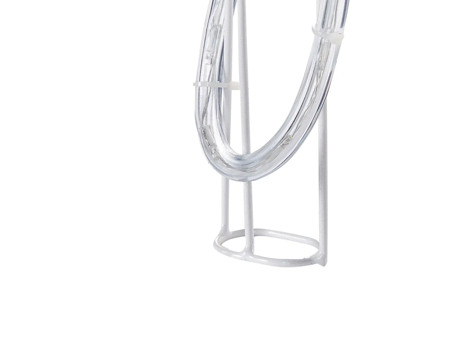 Dekoracja ogrodowa LED KRISTNES Ruchoma sarna 53 cm Biały