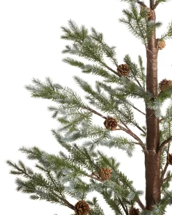Dekoracja ogrodowa LED LAUGARAS Choinka 150 cm Zielony