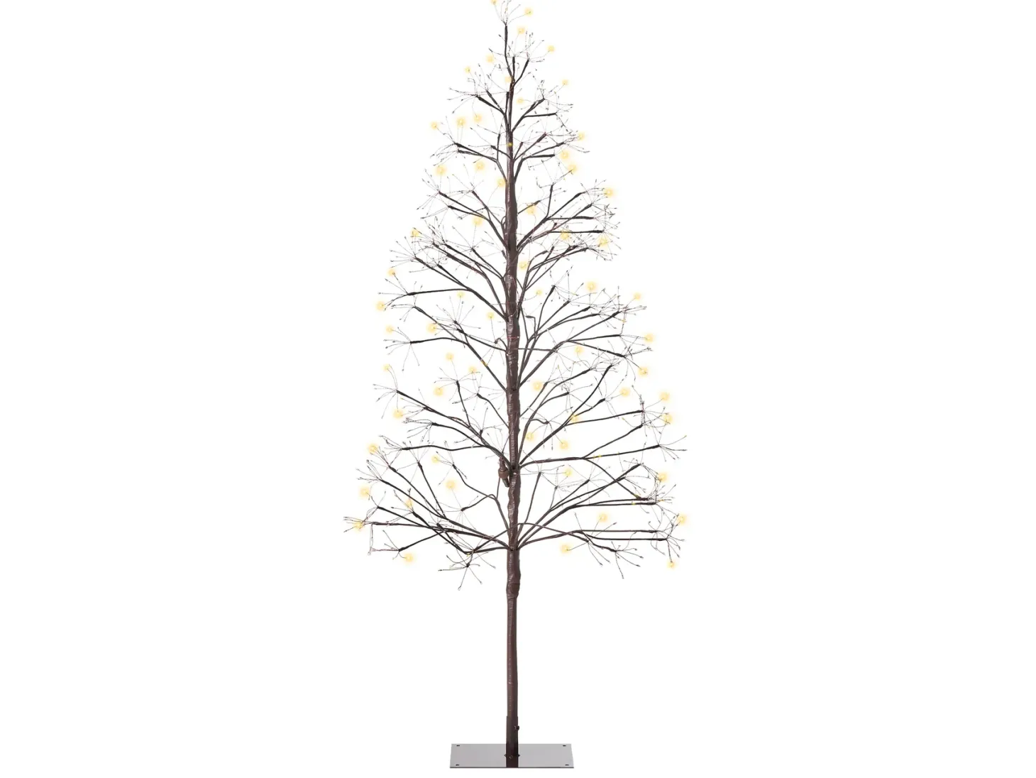 Dekoracja ogrodowa LED LONKARI Drzewko 150 cm Brązowy