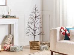 Dekoracja ogrodowa LED LONKARI Drzewko 150 cm Brązowy