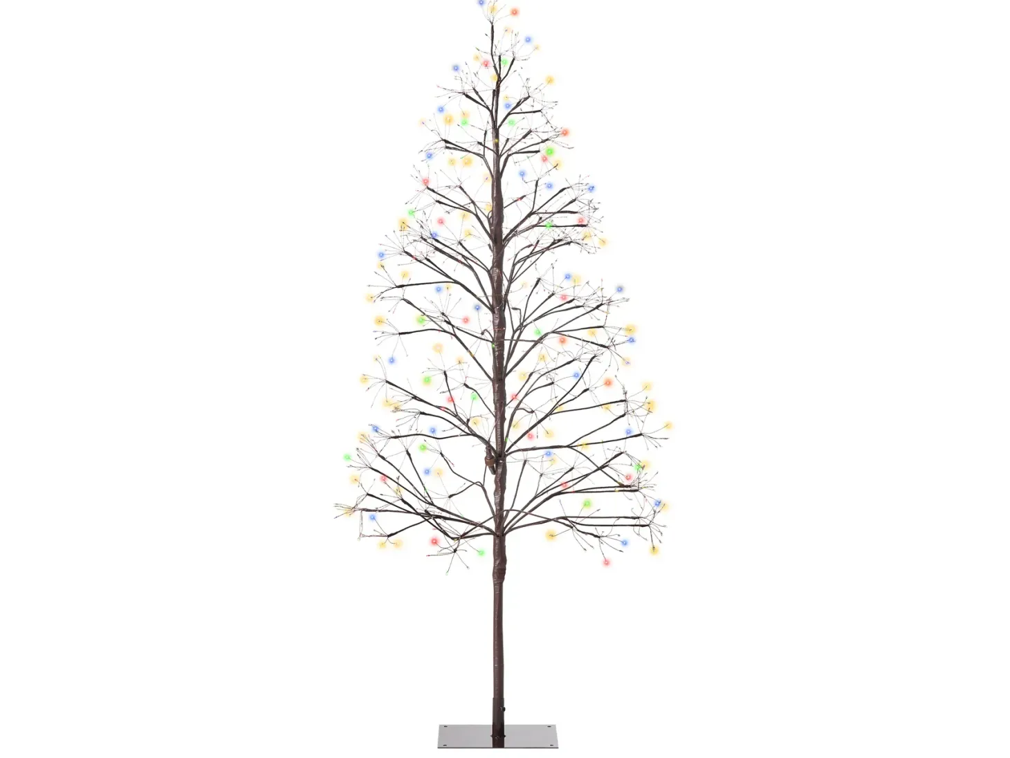Dekoracja ogrodowa LED LONKARI Drzewko 150 cm Brązowy
