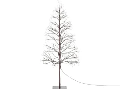 Dekoracja ogrodowa LED LONKARI Drzewko 150 cm Brązowy