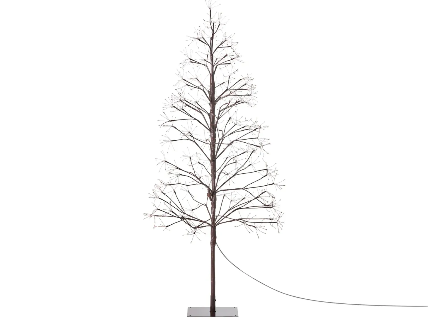 Dekoracja ogrodowa LED LONKARI Drzewko 150 cm Brązowy
