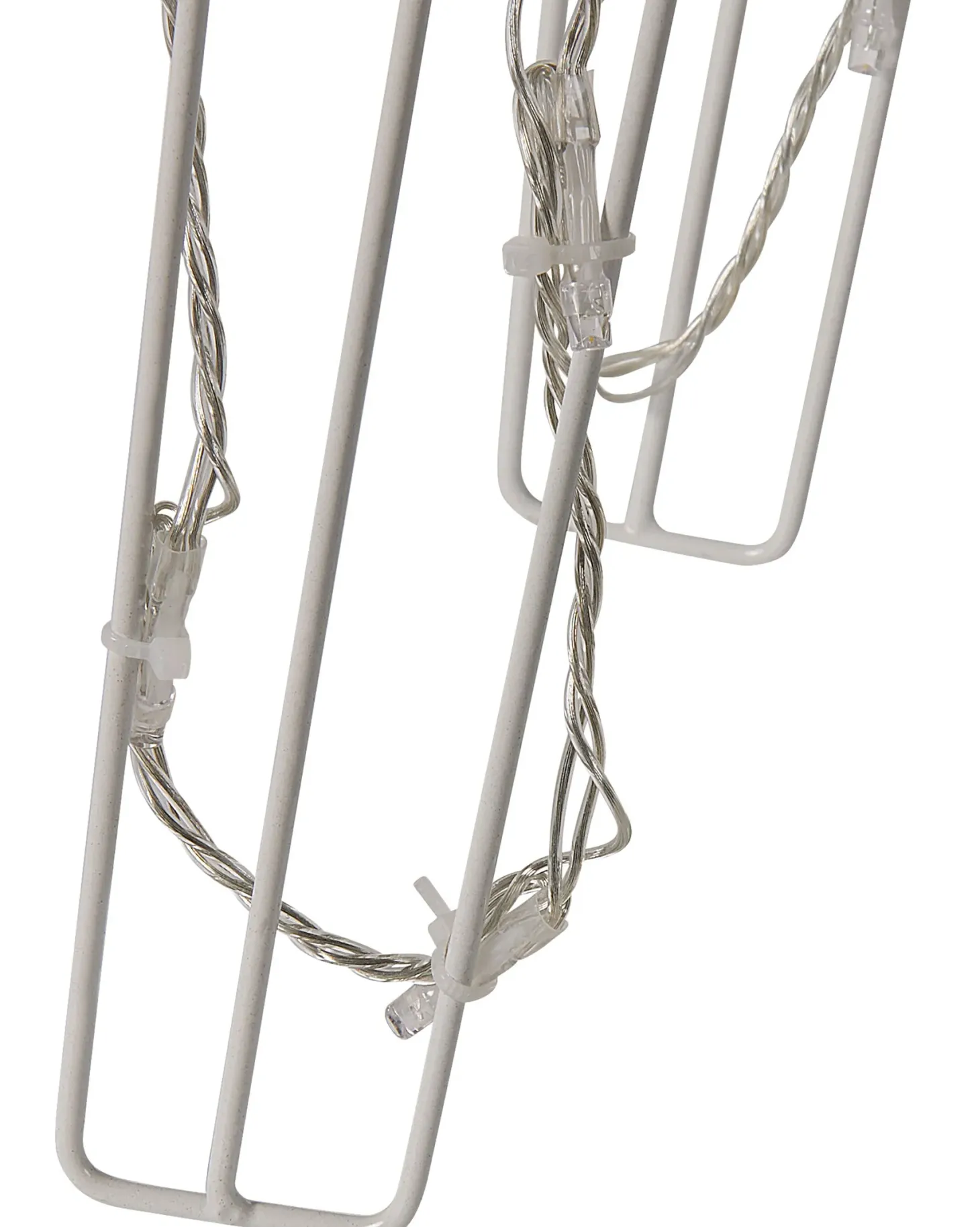 Dekoracja ogrodowa LED MIKKELI Ruchomy renifer 76/47/52 cm Biały
