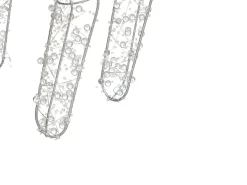 Dekoracja ogrodowa LED OLDENOR Renifer 70 cm Srebrny