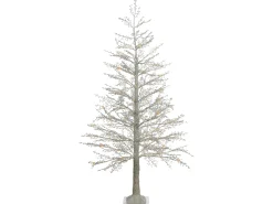 Dekoracja ogrodowa LED SUONTEE Choinka 180 cm Biały