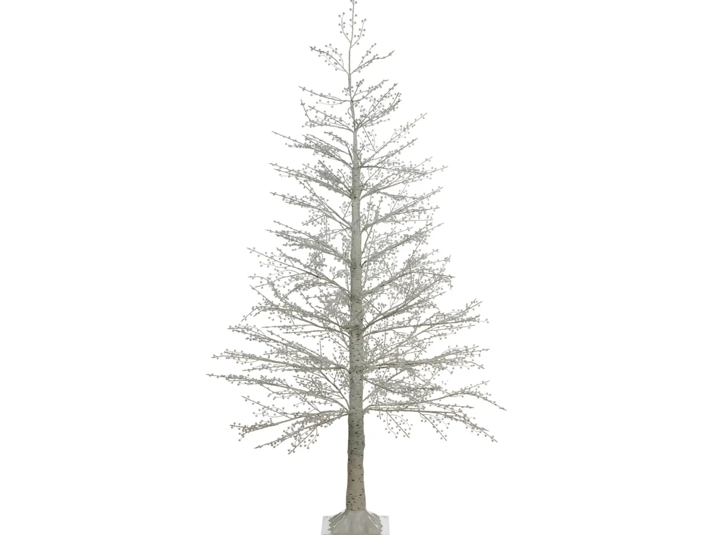 Dekoracja ogrodowa LED SUONTEE Choinka 180 cm Biały