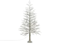 Dekoracja ogrodowa LED SUONTEE Choinka 180 cm Biały