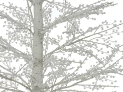 Dekoracja ogrodowa LED SUONTEE Choinka 180 cm Biały