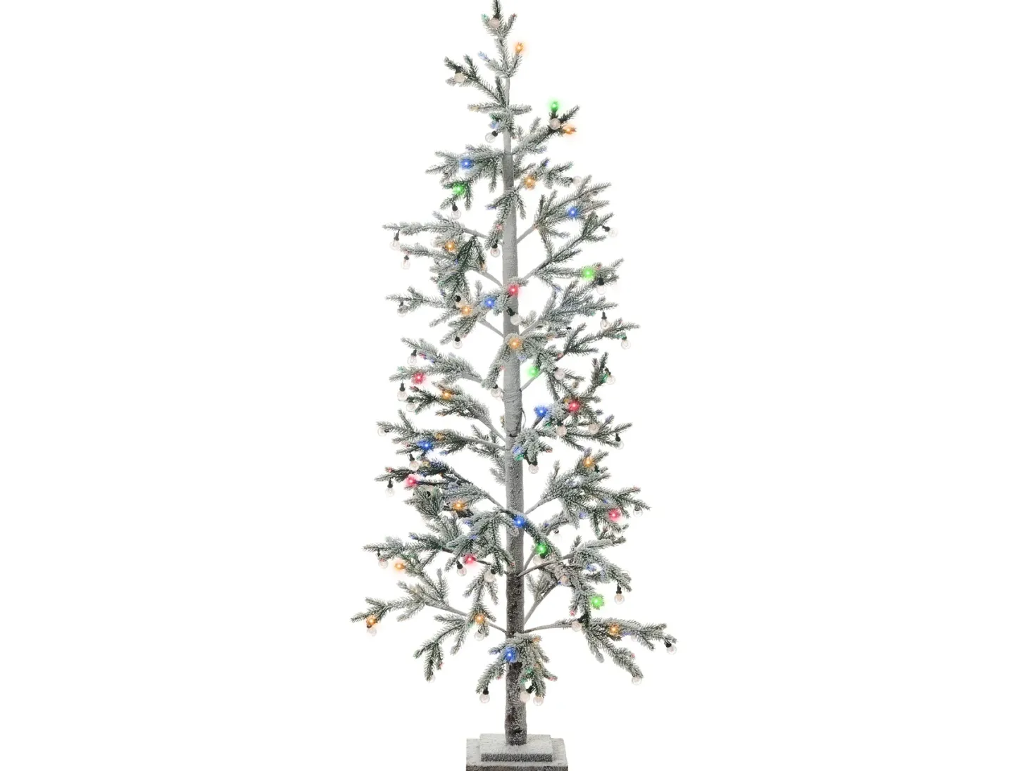 Dekoracja ogrodowa LED TORSA Drzewko 180 cm Zielony