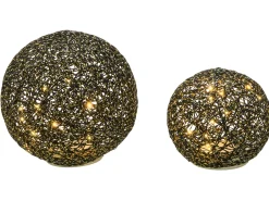 Dekoracja świąteczna BOLMEN Bombka 15/20 cm Czarny