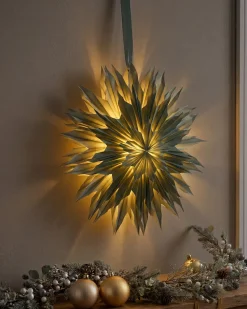 Dekoracja świąteczna GRONA Gwiazda 96 cm Zielony