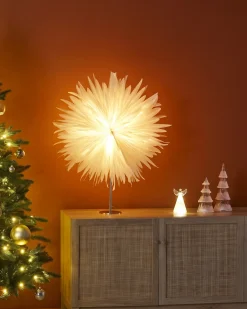 Dekoracja świąteczna Lampa stołowa SATOPANTH Gwiazda 70 cm Biały
