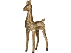 Dekoracja świąteczna LED AKUREYRI Renifer 110 cm Złoty
