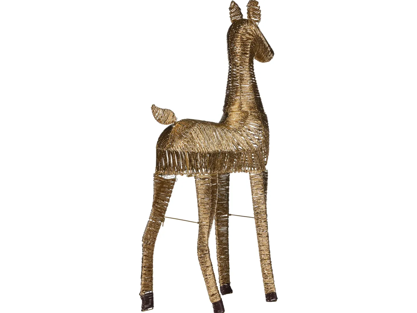 Dekoracja świąteczna LED AKUREYRI Renifer 110 cm Złoty
