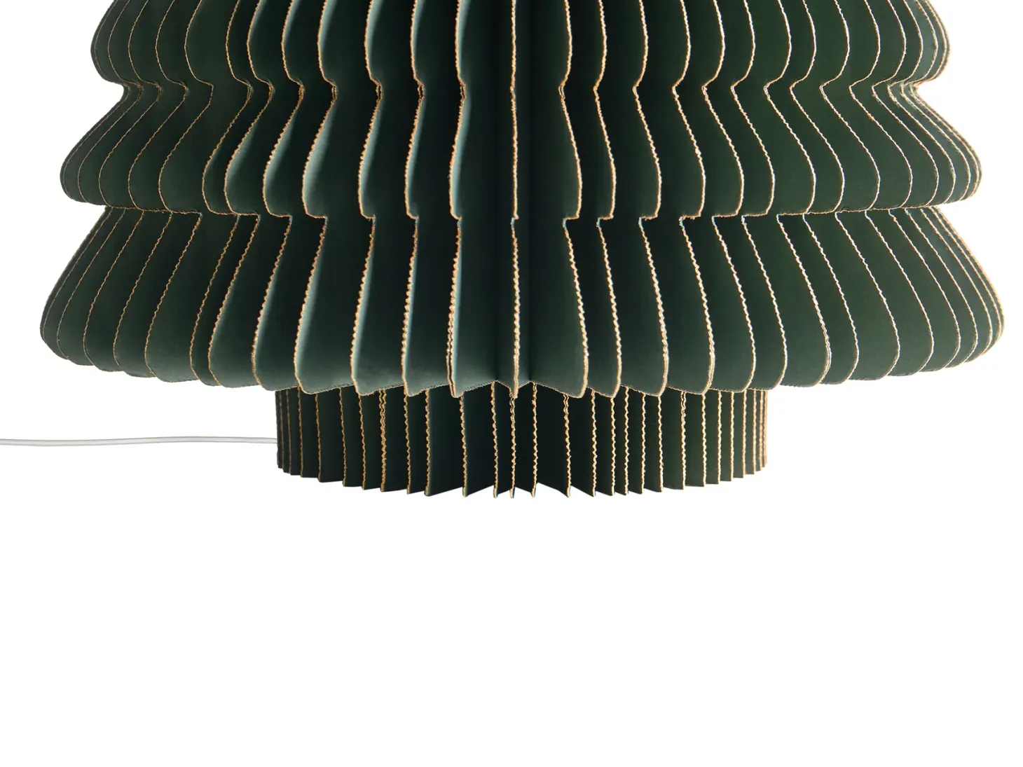 Dekoracja świąteczna LED ANDAN Choinka 41 cm Zielony