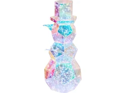 Dekoracja świąteczna LED ARCTICA Bałwan 43 cm Kolorowy
