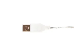 Dekoracja świąteczna LED ARCTICA Bałwan 43 cm Kolorowy