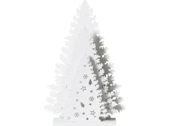 Dekoracja świąteczna LED EMMESAN Choinka 33 cm Biały