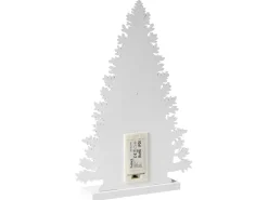 Dekoracja świąteczna LED EMMESAN Choinka 33 cm Biały