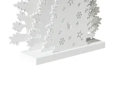 Dekoracja świąteczna LED EMMESAN Choinka 33 cm Biały