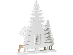Dekoracja świąteczna LED GISSELAN 45 cm Biały