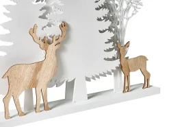 Dekoracja świąteczna LED GISSELAN 45 cm Biały