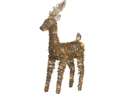 Dekoracja świąteczna LED GRINDAVIK Renifer 97 cm Naturalny