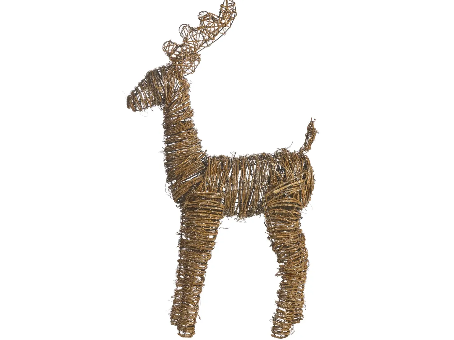 Dekoracja świąteczna LED GRINDAVIK Renifer 97 cm Naturalny